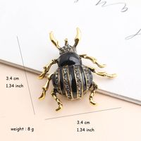 Casual Cute Beetles Alloy Inlay Rhinestones Unisex Brooches main image 7