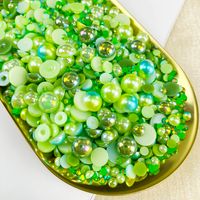 Simple Style Solid Color Resin Rhinestone Nail Decoration Accessories 1200 Pieces Per Pack main image 6