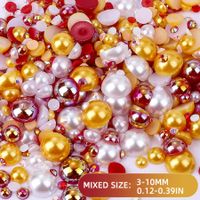 Estilo Simple Color Sólido Resina Diamante De Imitación Accesorios Para Uñas 1200 Piezas Por Paquete sku image 4