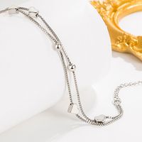 Wholesale Simple Style Heart Shape Copper Bracelets main image 4