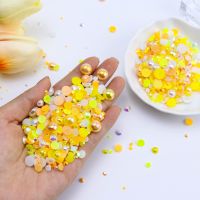 Simple Style Solid Color Resin Rhinestone Nail Decoration Accessories 1200 Pieces Per Pack main image 8