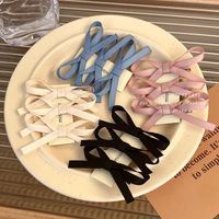 Women's Simple Style Classic Style Bow Knot Cloth Braid Hair Clip main image 4