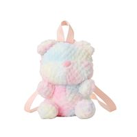 New Exquisite Furry Girl Shoulder Messenger Bag Internet Celebrity Same Cute Plush Bear Girls Backpack main image 5