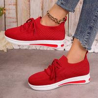 Women's Basic Sports Solid Color Round Toe Sports Shoes sku image 9