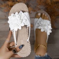 Women's Casual Vacation Solid Color Round Toe Beach Sandals sku image 23