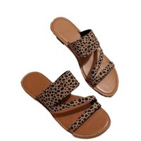 Women's Vintage Style Vacation Leopard Round Toe Flats main image 5