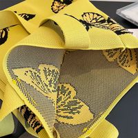 Femmes Moyen Tricoter Papillon De Base Style Classique Ouvert Sac D'Épaule main image 5