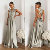 Women's Party Dress Sexy V Neck Backless Sleeveless Solid Color Maxi Long Dress Holiday Daily main image 1
