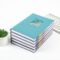 1 Piece Letter Learning School Pu Leather Wood-free Paper Casual Elegant Notebook main image 1