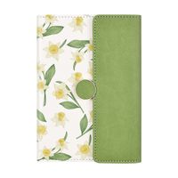 1 Piece Plant Learning School Pu Leather Wood-free Paper Elegant Pastoral Notebook main image 2