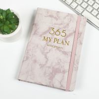 1 Piece Letter Learning School Pu Leather Wood-free Paper Casual Elegant Notebook main image 4