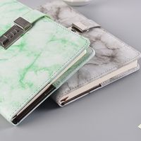 1 Piece Multicolor Gradient Color Learning Lectures Pu Leather Wood-free Paper Casual Elegant Notebook main image 1
