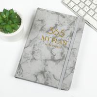 1 Piece Letter Learning School Pu Leather Wood-free Paper Casual Elegant Notebook sku image 4
