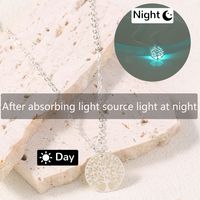 Le Cuivre Décontractée Lumineux Émail Évider Forme De Cœur Fleur Papillon Pendentif sku image 3