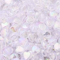 100  10 * 11mm 9 * 8mm Hole 1~1.9mm Arylic Solid Color Beads sku image 1