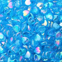 100  10 * 11mm 9 * 8mm Hole 1~1.9mm Arylic Solid Color Beads sku image 6