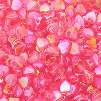 100  10 * 11mm 9 * 8mm Hole 1~1.9mm Arylic Solid Color Beads sku image 4