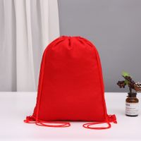 Unisex Casual Solid Color Canvas Travel Bags sku image 3
