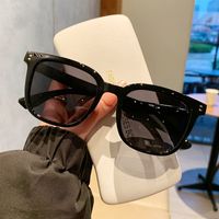 Simple Style Solid Color Tac Square Full Frame Glasses main image 5