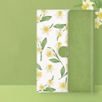 1 Piece Plant Learning School Pu Leather Wood-free Paper Elegant Pastoral Notebook sku image 1