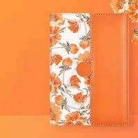 1 Piece Plant Learning School Pu Leather Wood-free Paper Elegant Pastoral Notebook sku image 4