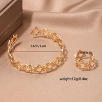 Simple Style Classic Style Star Alloy Hollow Out Women's Jewelry Set main image 5