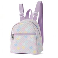 Color Block Casual Daily Kids Backpack sku image 6
