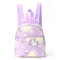 Color Block Casual Daily Kids Backpack sku image 3