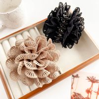 Women's Casual Simple Style Flower Cloth Hair Claws main image 3