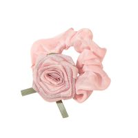 Women's IG Style Sweet Flower Gauze Inlay Pearl Hair Clip Hair Tie main image 4