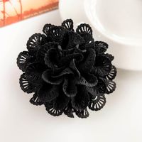 Women's Casual Simple Style Flower Cloth Hair Claws sku image 2