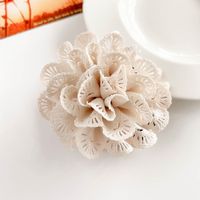 Women's Casual Simple Style Flower Cloth Hair Claws sku image 3