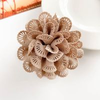 Women's Casual Simple Style Flower Cloth Hair Claws sku image 4