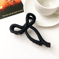 Women's IG Style Sweet Bow Knot Plastic Hollow Out Hair Claws sku image 3