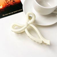 Women's IG Style Sweet Bow Knot Plastic Hollow Out Hair Claws sku image 6