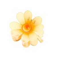 Women's IG Style Sweet Flower Plastic Hollow Out Hair Claws main image 4