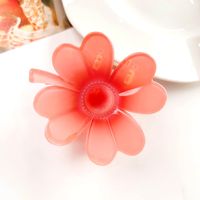 Women's IG Style Sweet Flower Plastic Hollow Out Hair Claws sku image 17