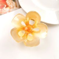 Women's IG Style Sweet Flower Plastic Hollow Out Hair Claws sku image 20
