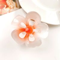 Women's IG Style Sweet Flower Plastic Hollow Out Hair Claws sku image 21