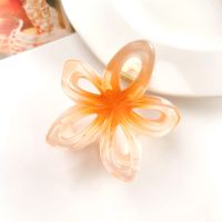 Women's IG Style Sweet Flower Plastic Hollow Out Hair Claws sku image 7