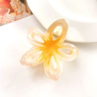 Women's IG Style Sweet Flower Plastic Hollow Out Hair Claws sku image 8