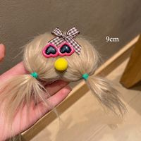 Women's Simple Style Classic Style Color Block Plush Hair Clip sku image 4