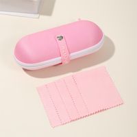 Basic Modern Style Classic Style Solid Color EVA Zipper Women's Glasses Case main image 1