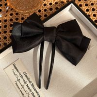 Women's Elegant Luxurious Sexy Bow Knot Arylic Cloth Hairpin sku image 1