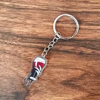 Casual Simple Style Wine Glass Arylic Alloy Keychain main image 5