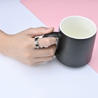 Casual Modern Style Classic Style Footprint 304 Stainless Steel Anxiety Ring In Bulk main image 1