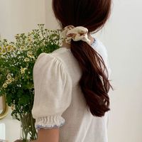 Women's Preppy Style Sweet Korean Style Animal Bear Cloth Hair Tie main image 1