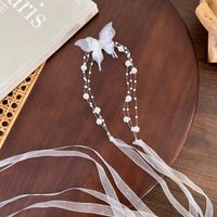 Wholesale Jewelry Simple Style Classic Style Color Block Cloth Imitation Pearl Fabric Patchwork Choker main image 8