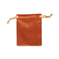 Fashion Solid Color Flannel Jewelry Packaging Bags sku image 8
