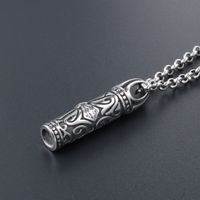 Simple Style Cool Style Printing 304 Stainless Steel Men's Pendant Necklace main image 6